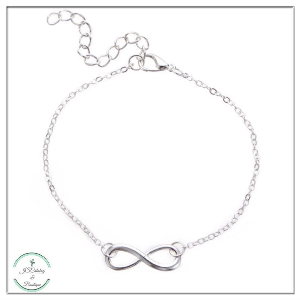 🌸3 FOR $15🌸 Infinity Alloy Chain Anklet